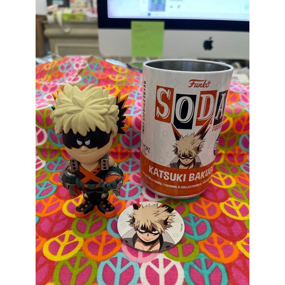 Funko Soda 2021 Katsuki Bakugo My Hero Academia Pog & Vinyl Figures - Picture 3 of 5